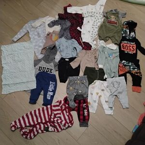Variety Of 0-3m Clothes